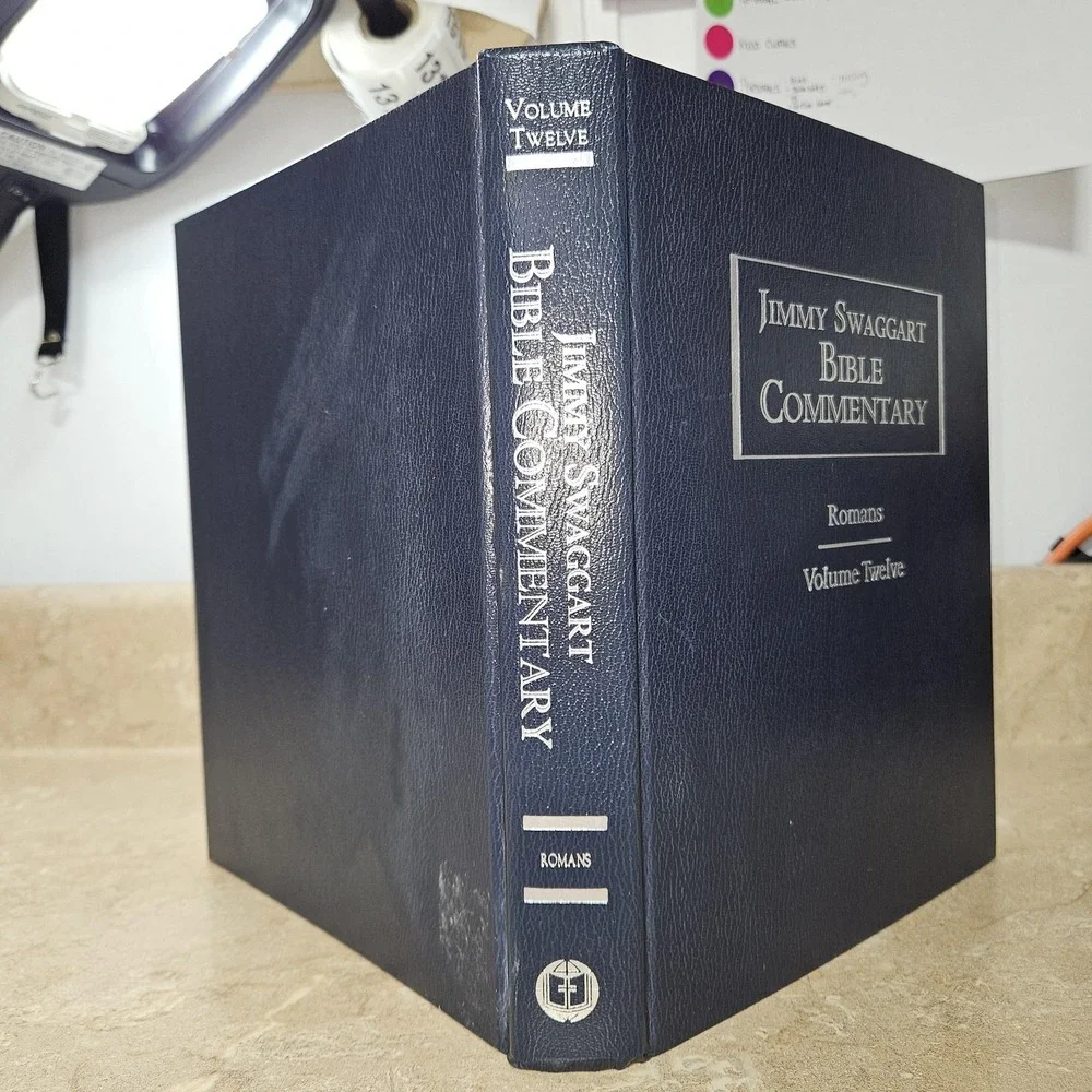 Jimmy Swaggart Bible Commentary Romans Volume Twelve Navy Hardcover‎ 1998 Study